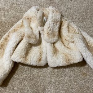 cute fur jacket for kids around size 2-3 yrs!